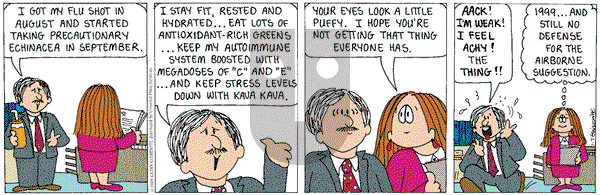 Cathy Classics on Thursday January 7, 1999 Comic Strip