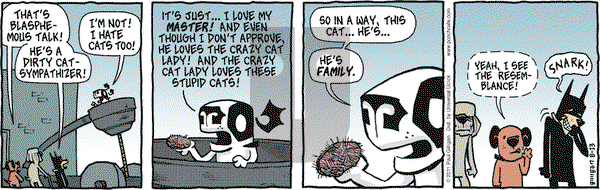 Pooch Cafe on Saturday August 13, 2011 Comic Strip