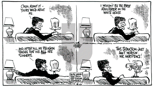 Pat Oliphant on Wednesday January 20, 1988 Comic Strip
