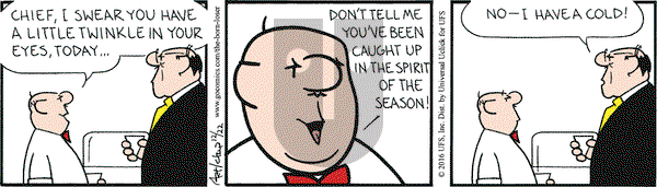 The Born Loser on Thursday December 22, 2016 Comic Strip