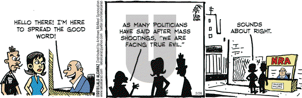 La Cucaracha - Monday February 26, 2018 Comic Strip