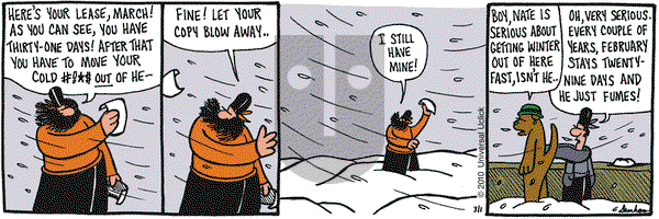 Overboard on Monday March 1, 2010 Comic Strip