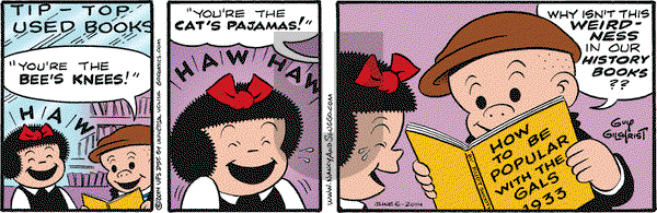 Nancy on Friday June 6, 2014 Comic Strip