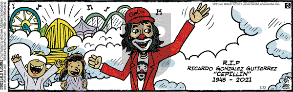 La Cucaracha on Monday March 22, 2021 Comic Strip