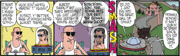 Monty on Tuesday July 21, 2009 Comic Strip
