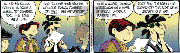 The Buckets on Friday January 12, 2018 Comic Strip