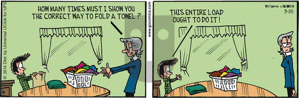 Grand Avenue on Friday March 28, 2014 Comic Strip