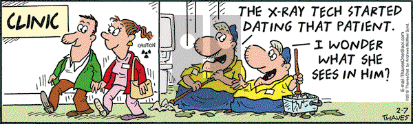 Frank and Ernest on Thursday February 7, 2019 Comic Strip
