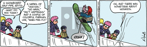 Cleats on Saturday January 6, 2007 Comic Strip