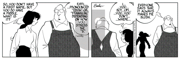 9 Chickweed Lane on Friday July 27, 2007 Comic Strip