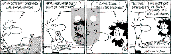 Baby Blues on Friday November 26, 1993 Comic Strip