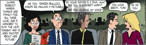 Luann - Saturday April 3, 2010 Comic Strip