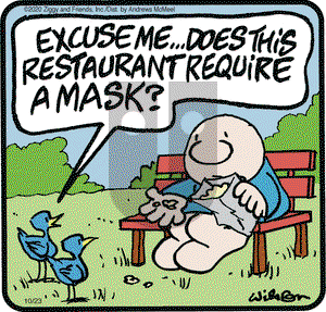 Ziggy on Friday October 23, 2020 Comic Strip