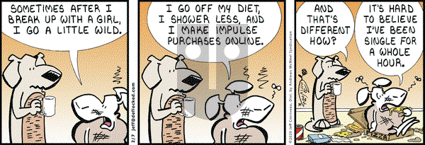 DeFlocked on Friday February 7, 2020 Comic Strip