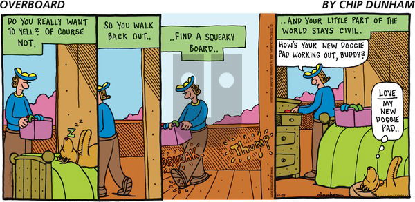 Overboard on Sunday October 21, 2018 Comic Strip