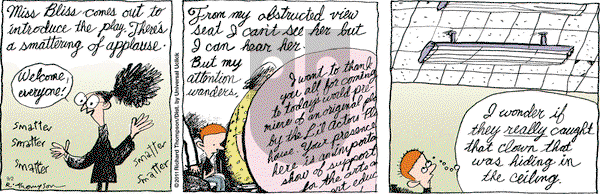 Cul de Sac on Friday September 2, 2011 Comic Strip