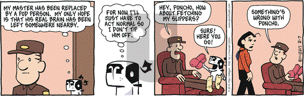 Pooch Cafe on Saturday February 7, 2015 Comic Strip