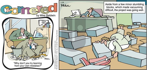Cornered on Sunday January 16, 2005 Comic Strip