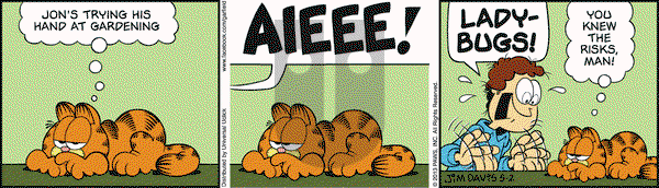 Garfield on Thursday May 2, 2013 Comic Strip