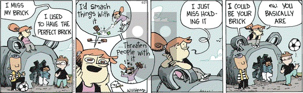 Wallace the Brave on Monday April 21, 2025 Comic Strip