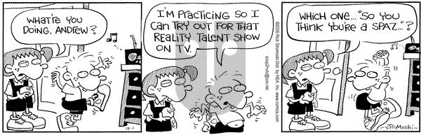 Soup to Nutz - Old on Friday December 1, 2006 Comic Strip