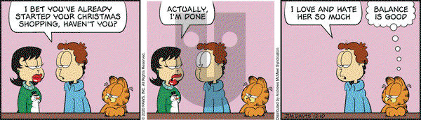 Garfield - Thursday December 10, 2020 Comic Strip