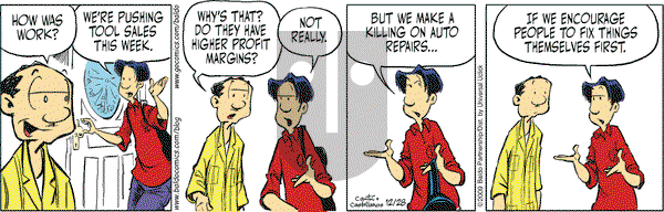 Baldo on Monday December 28, 2009 Comic Strip