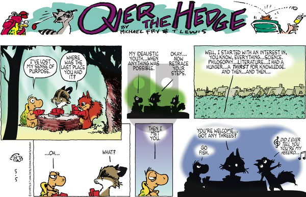 Over the Hedge on Sunday May 5, 2019 Comic Strip
