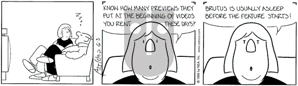 The Born Loser on Thursday June 3, 1999 Comic Strip