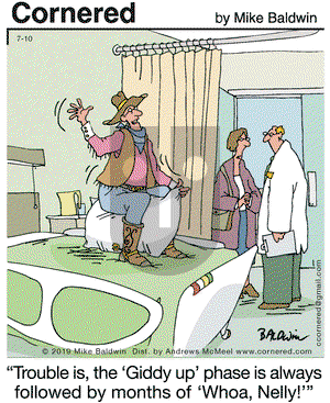 Cornered on Wednesday July 10, 2019 Comic Strip