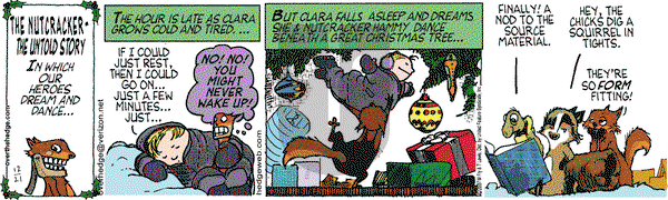 Over the Hedge on Friday December 21, 2007 Comic Strip