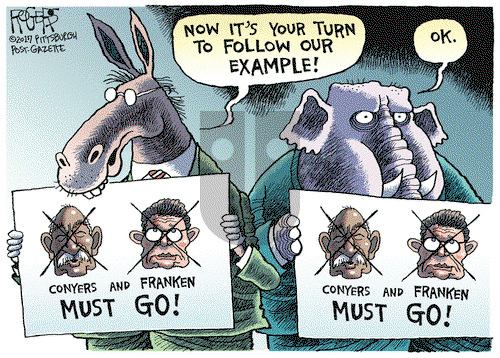 Rob Rogers on Friday December 8, 2017 Comic Strip