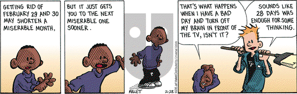 Frazz on Saturday February 28, 2015 Comic Strip