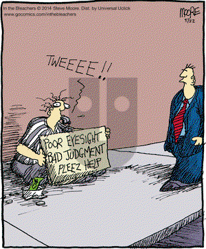 In the Bleachers on Thursday May 22, 2014 Comic Strip