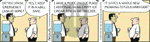 The Born Loser on Tuesday August 12, 2014 Comic Strip