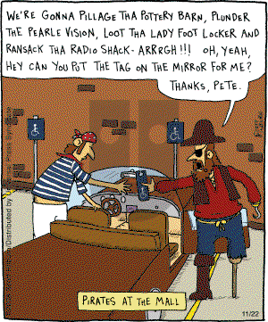 The Argyle Sweater - Saturday November 22, 2008 Comic Strip