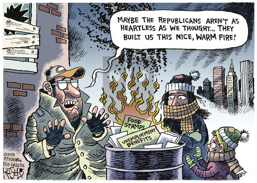 Rob Rogers on Sunday December 29, 2013 Comic Strip