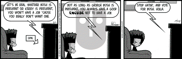 The Boondocks on Saturday December 3, 2011 Comic Strip