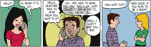 Luann on Monday August 15, 2011 Comic Strip