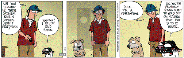 Get Fuzzy on Thursday April 24, 2003 Comic Strip