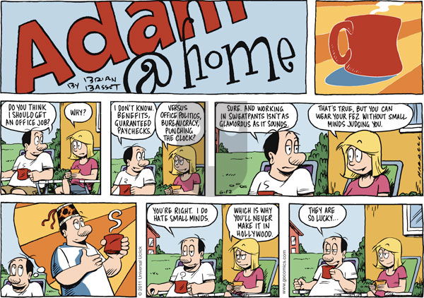 Adam@Home on Sunday June 12, 2011 Comic Strip