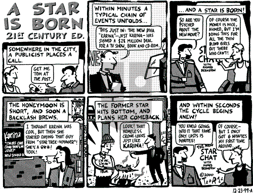 Ted Rall on Saturday December 25, 1999 Comic Strip