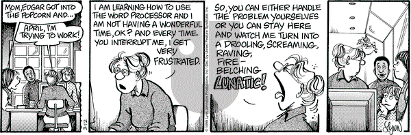 For Better or For Worse on Friday March 12, 1999 Comic Strip