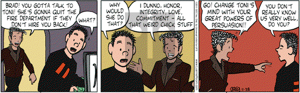 Luann on Monday November 28, 2011 Comic Strip