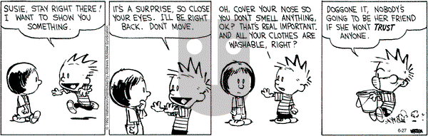 Calvin and Hobbes - Monday June 27, 2022 Comic Strip