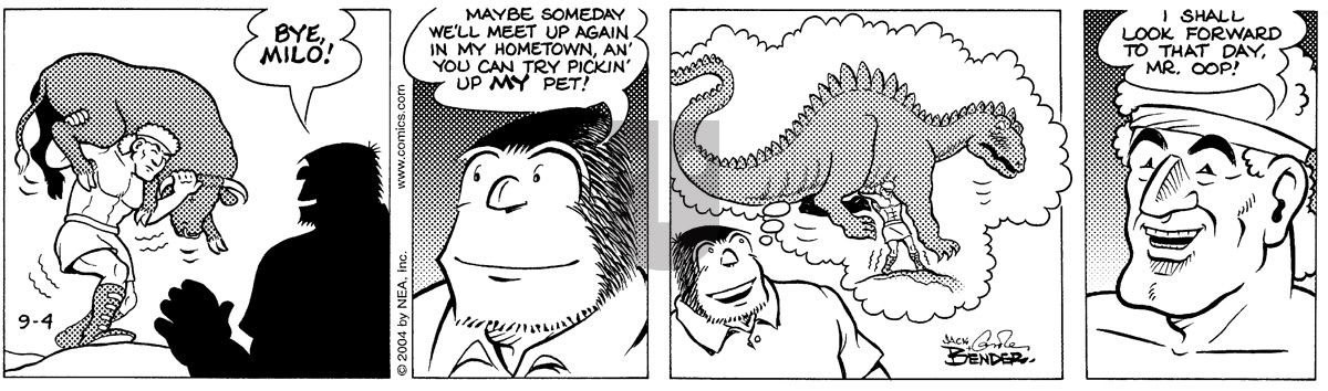 Alley Oop - Saturday September 4, 2004 Comic Strip
