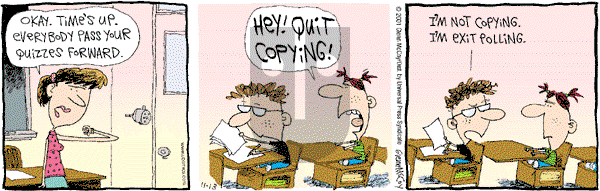 The Duplex on Monday December 3, 2001 Comic Strip