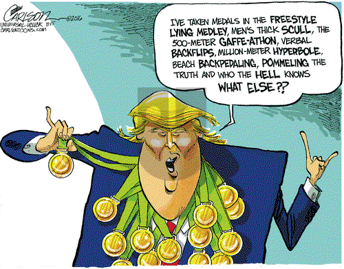 Stuart Carlson on Monday August 15, 2016 Comic Strip