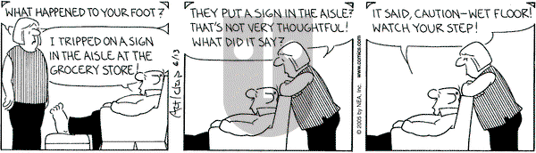 The Born Loser on Monday June 13, 2005 Comic Strip