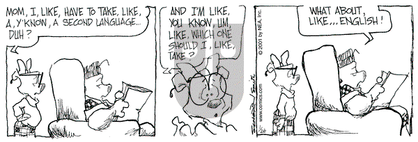 The Grizzwells on Friday January 26, 2001 Comic Strip